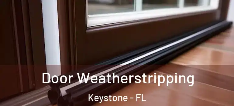  Door Weatherstripping Keystone - FL
