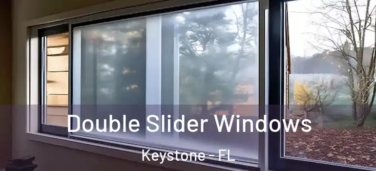 Double Slider Windows Keystone - FL