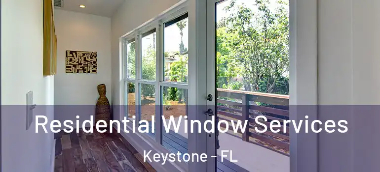  Residential Window Services Keystone - FL