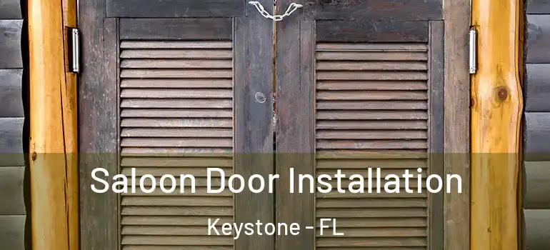  Saloon Door Installation Keystone - FL