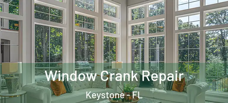  Window Crank Repair Keystone - FL