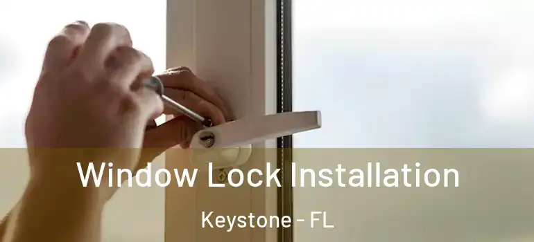  Window Lock Installation Keystone - FL